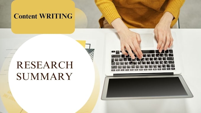 do content writing, research, and summaries