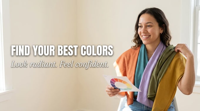 create your perfect color palette to enhance your beauty