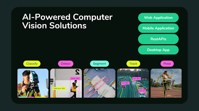 Do image classification, object detection, tracking, and segmentation ...