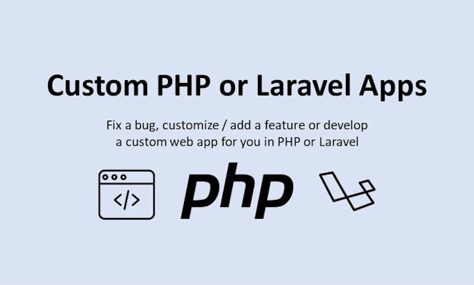 fix, add feature or develop custom website in PHP or laravel