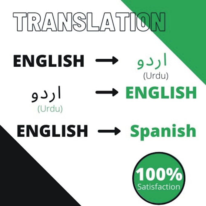 Do translate english to urdu and urdu to english translation by