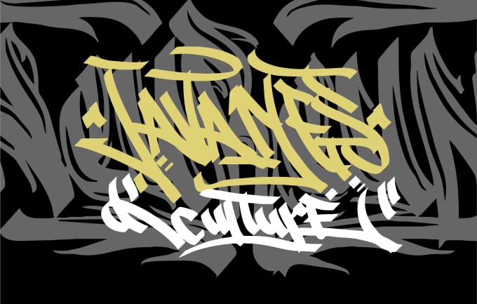 Create a graffiti handstyle logo by Wednessgraphic | Fiverr