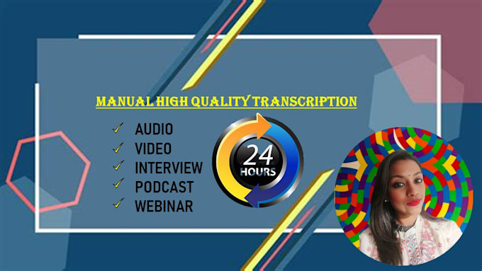 transcribe audio and do video transcription