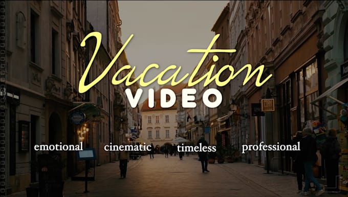 edit your family vacation and travel footage into a cinematic video