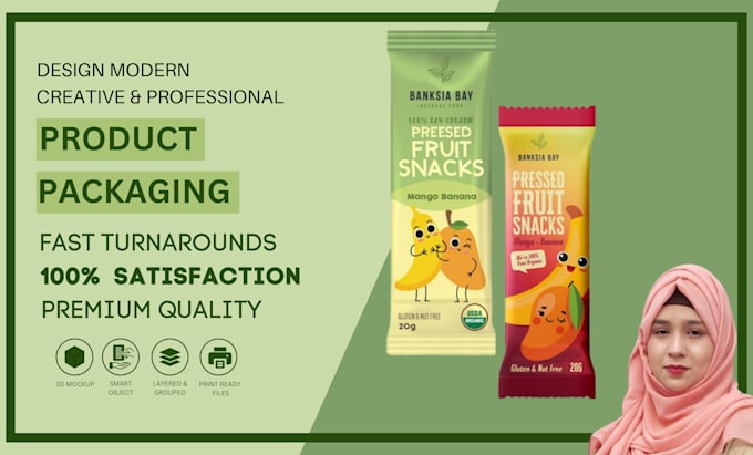 design professional product packaging, box design