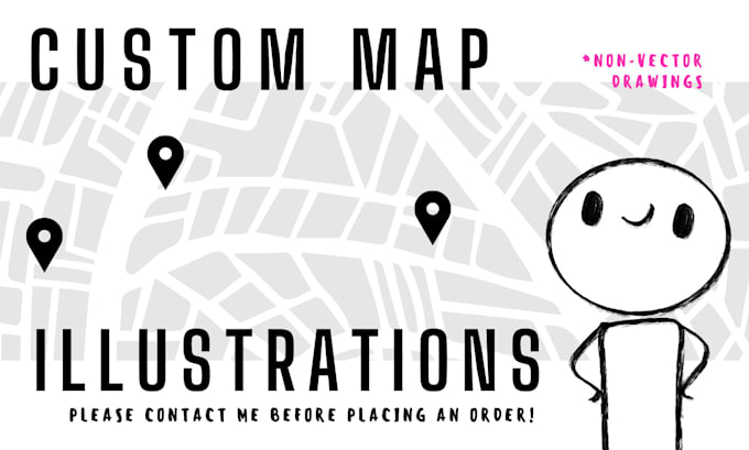 Custom illustrate you a simple navigation map by Euqume | Fiverr