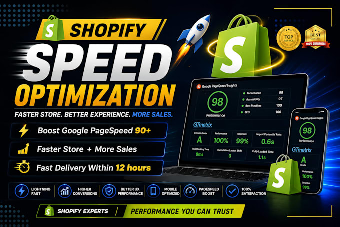 do shopify speed optimization in 12 hours