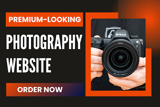build photography, videography, and drone website with online booking