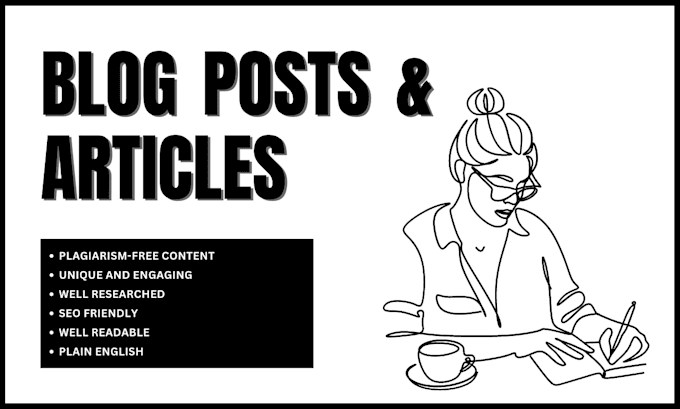 write SEO blog post or article