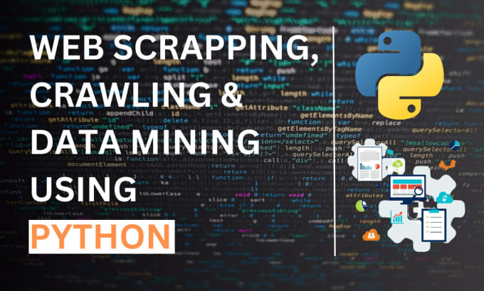 Do web scraping, crawling and data mining using python by Khalid_tech1 ...