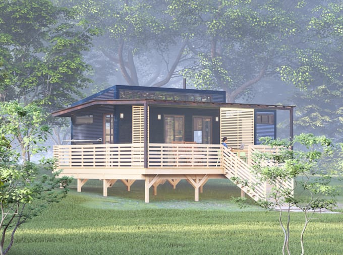 design your tiny houses,cabins and bungalows with framing and material list