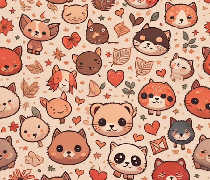 design custom seamless pattern design