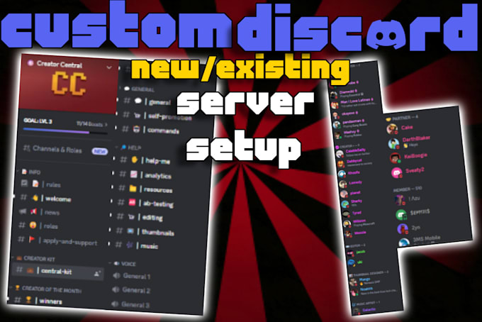 set up a custom discord server within 24 hours fast