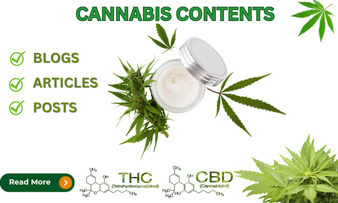 write SEO optimized articles cannabis weed marijuana health