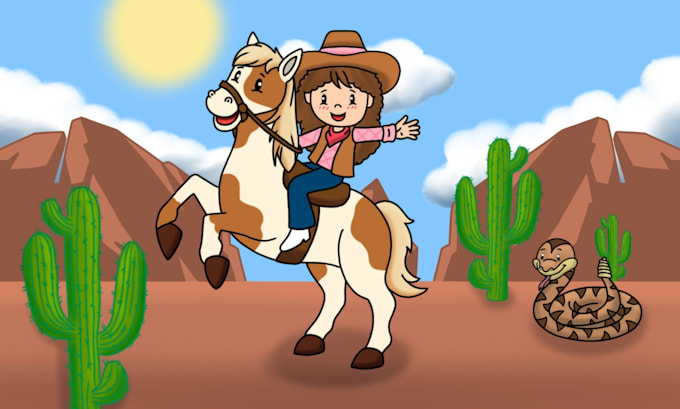 create children storybook illustrations