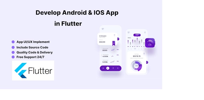 Develop android and ios app using flutter by Abir11h | Fiverr