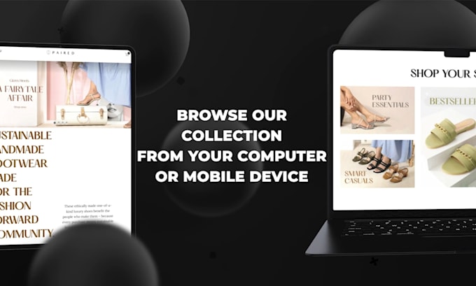 create a professional website launch promo or commercial ads