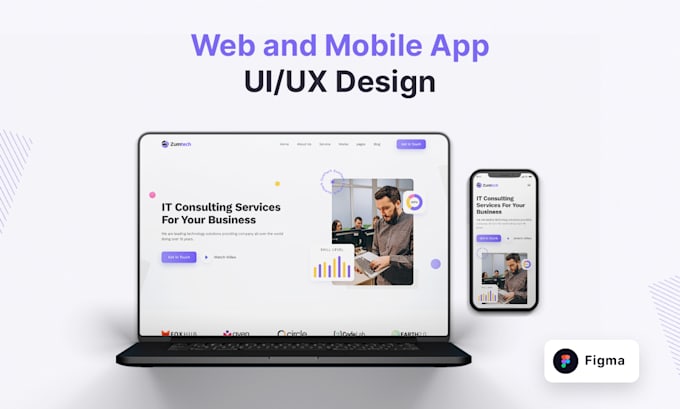 Design web or mobile app ui ux and prototypes in figma by Mosharaf ...