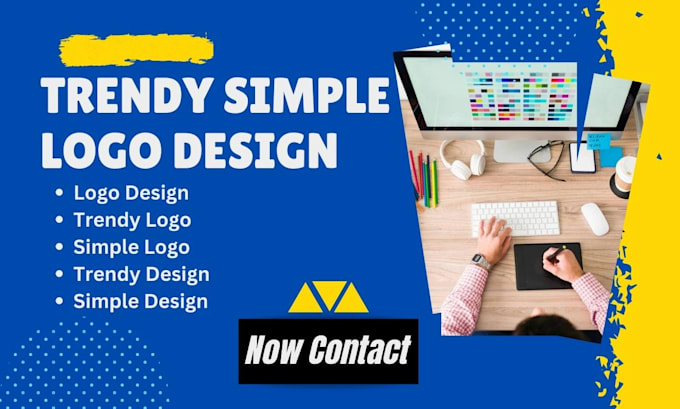Do trendy simple logo design by Alidesigncreate | Fiverr
