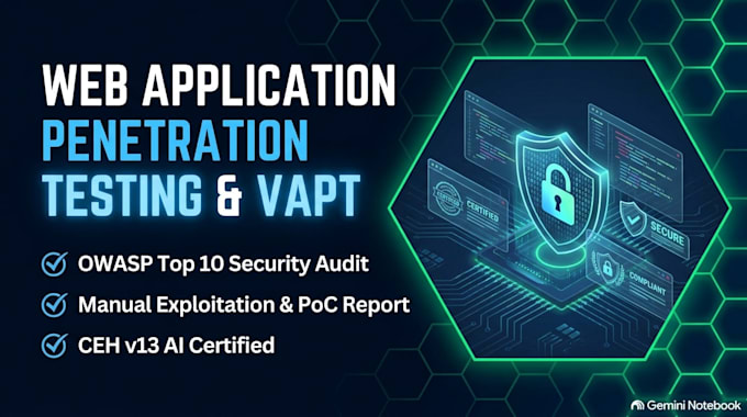 perform web application penetration testing and vulnerability assessment