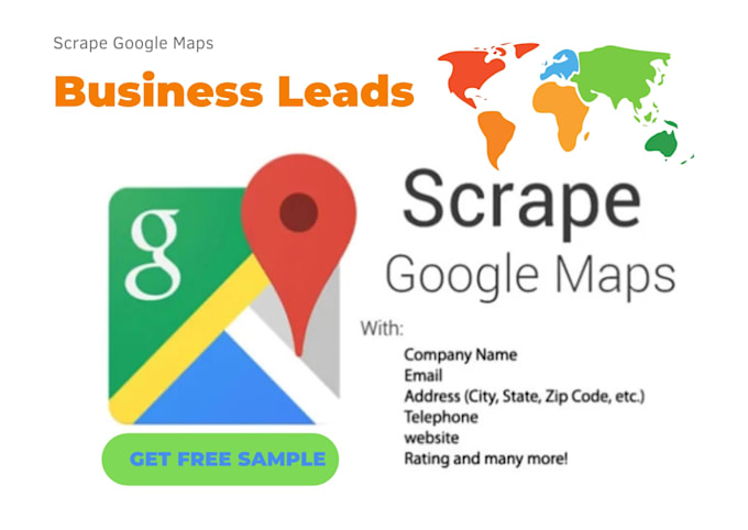 Do lead generation from google maps with phone and email by Worxforce ...