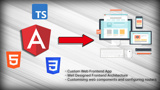 Develop your frontend architecture with angular by Codeexe | Fiverr
