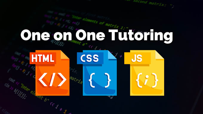 Expert tutor in html, css, and javascript by Joshmeyrr | Fiverr
