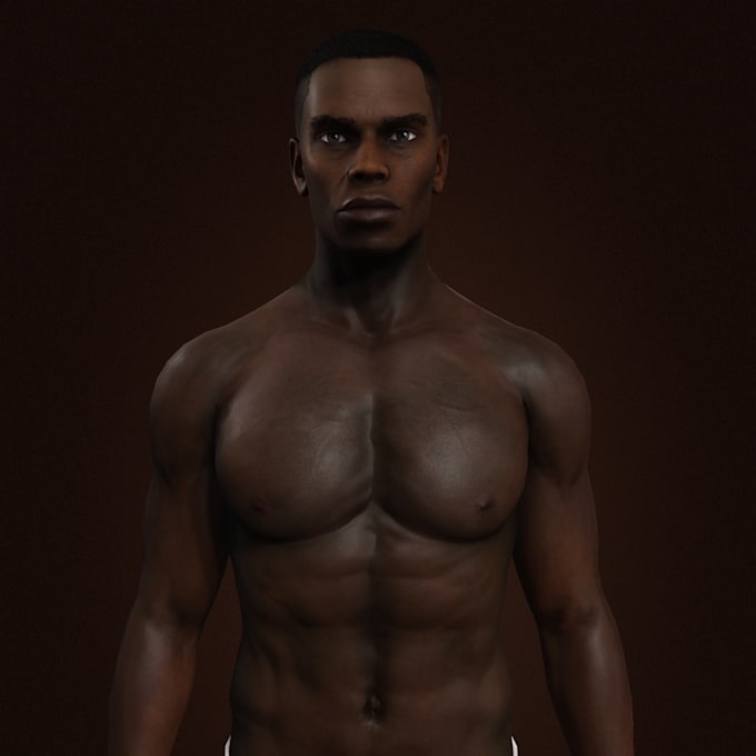 create a 3d character models for videogames or animation