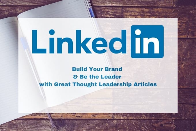 ghostwrite thought leadership article for linkedin
