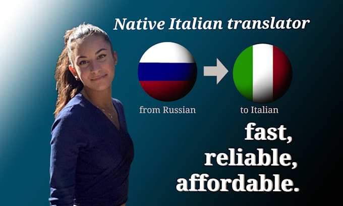 manually translate from russian to italian