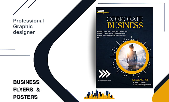 be a professional flyer or brochure designer for your business