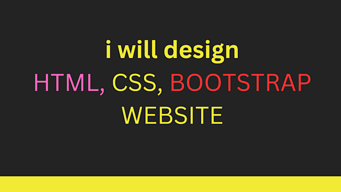 Convert figma design to html,css and bootstrap by Shakirbloch | Fiverr image.