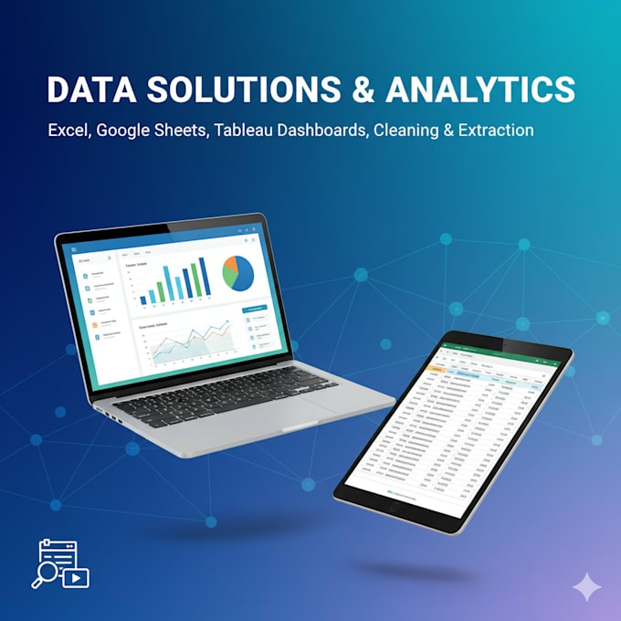 professional excel, pdf, data and virtual assistant services