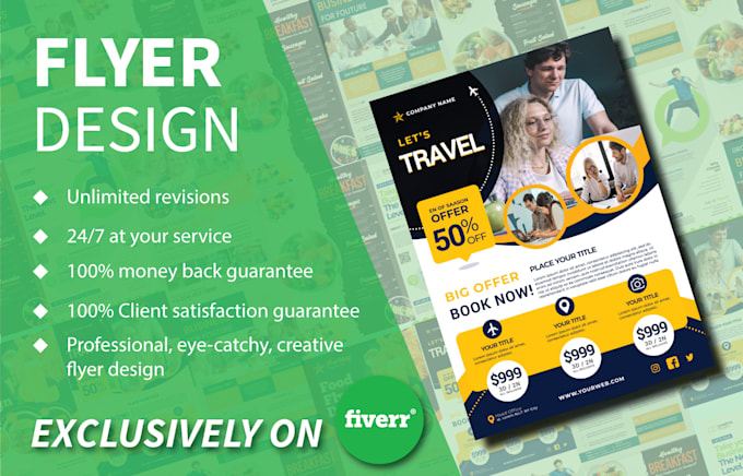 design corporate, event, real estate,retro flyer design,business flyer or poster