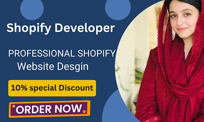 Build shopify store, shopify website or dropshipping store and design ...