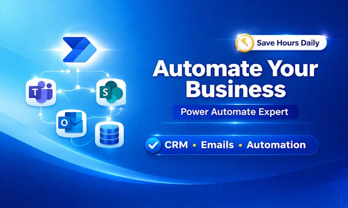 build microsoft power automate workflows and business automation