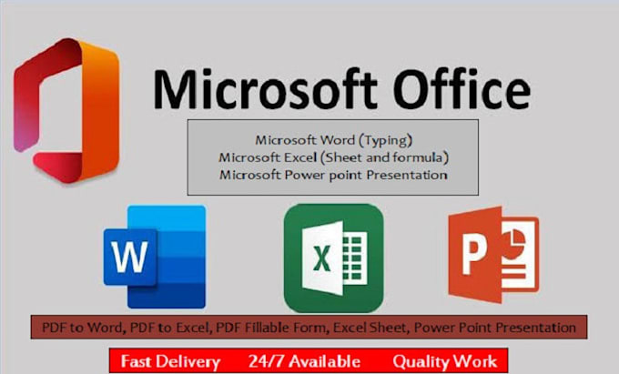 retype text, edit microsoft word, excel , powerpoint, copy paste,data entry work