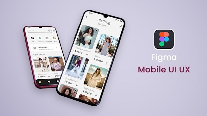 Create a mobile app ui ux design in figma by Yosserchaftar | Fiverr