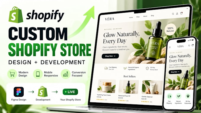 design and build a high converting shopify store