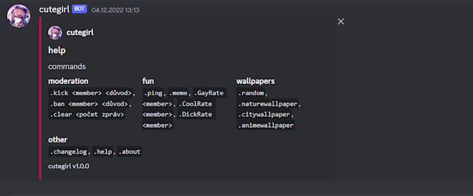 Code basic discord bot in python by Marosak | Fiverr
