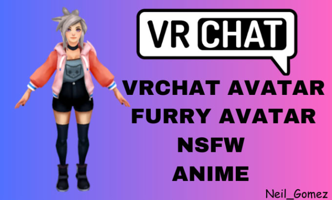 Create custom vrchat, furry, nsfw or anime avatar for vtuber and vroid ...