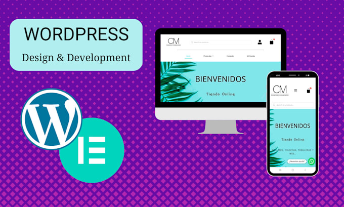 design, redesign, clone, develop wordpress website elementor