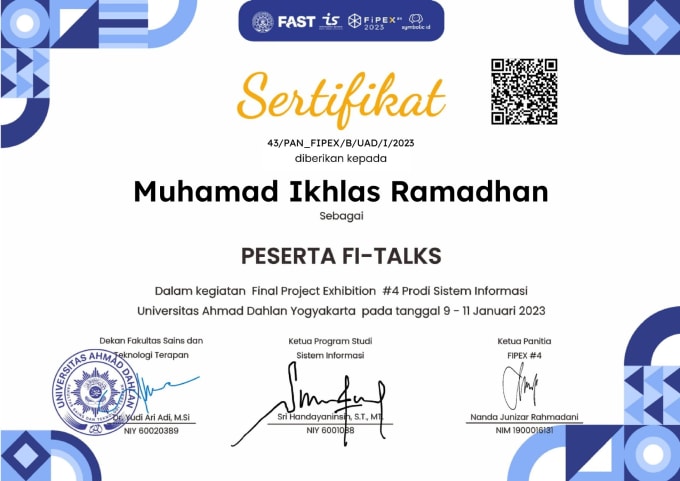 Generate multiple certificate in pdf by Ikhlasrama16 Fiverr