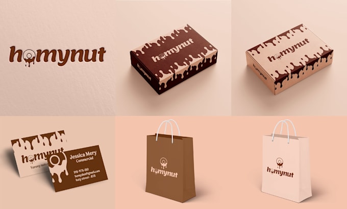 design logo with brand identity