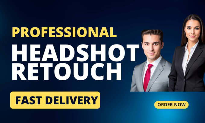 do premium business portrait retouching