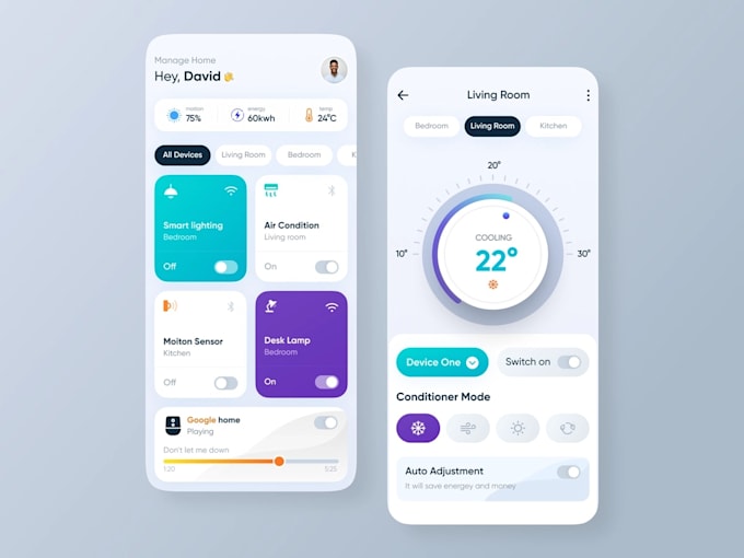 Do ui ux design, website, dashboard, mobile app ui ux design by Saga_x ...