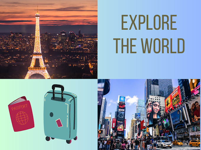 Plan your next travel by Samvent Fiverr