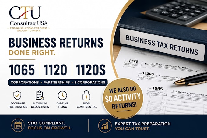 prepare your llc, partnership, or corporation tax return