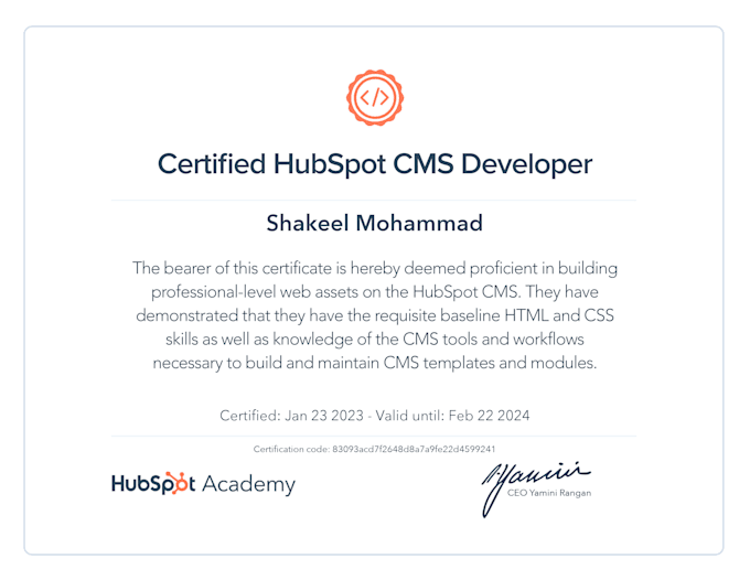 develop editable hubspot websites, blogs, and landing page