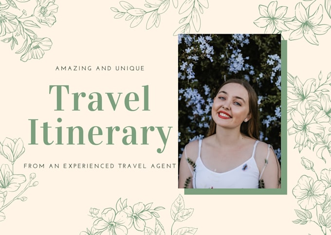create an unique travel itinerary for you